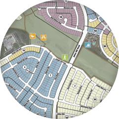 Parkside at Mayfield Ranch Site Plan & Amenities